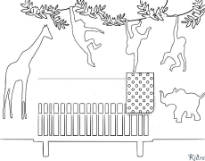 giraffa Disegni Da Colorare Stampabili